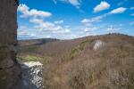 Blick zum Knoblauchfelsen