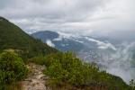 Blick über Garmisch zum Wank
