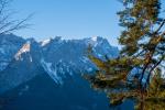 Morgensonne auf der Zugspitze