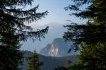 Der Königsstand, dahinter die Alpspitze