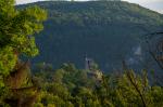 Blick zur Ruine Neideck