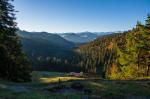 Das erste Alpenpanorama der Tour 😊