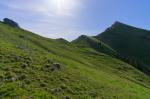 Dahinter das Delpsjoch